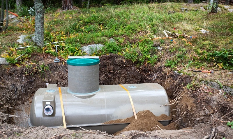 French Drain for Septic Tank