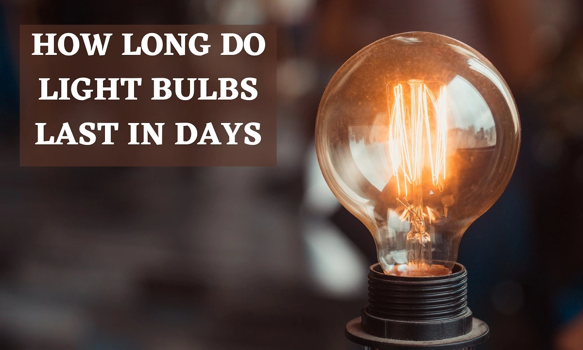 How Long Do Light Bulbs Last in Days? (Exact Answer)