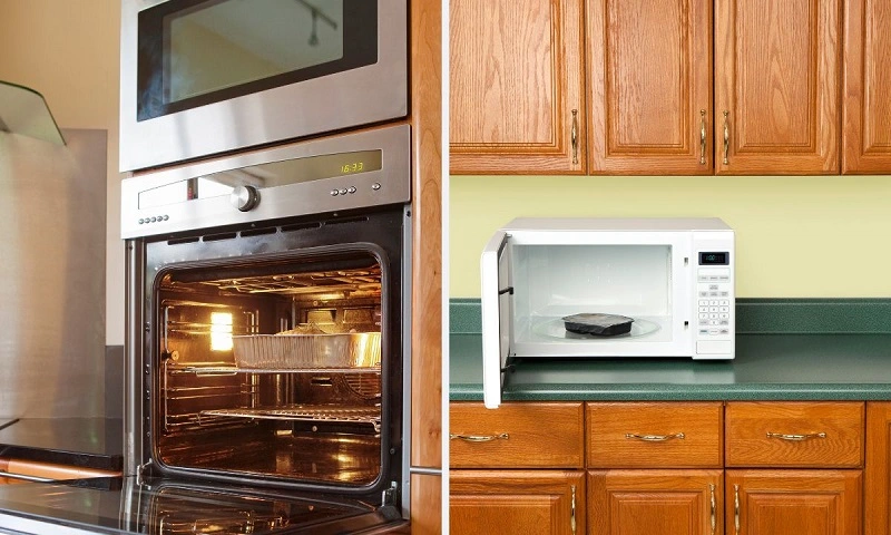 Difference between Baking Oven and Microwave Oven