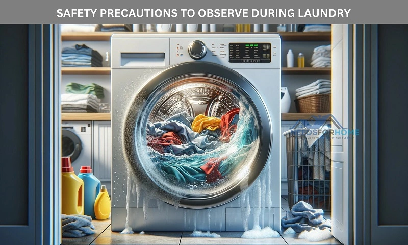 Safety Precautions to be Observed in Doing Laundry
