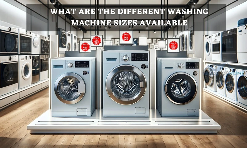 What are the Different Washing Machine Sizes Available