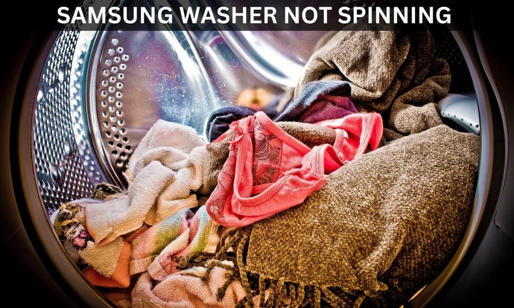 Samsung Washer Not Spinning - Top 8 Reasons and Fixes